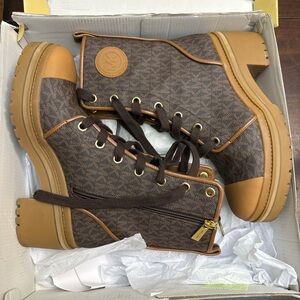 Michael Kors corey bootie brown